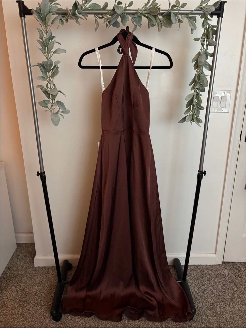 Azazie Sheath Side Slit Dress - Picture 1 of 9